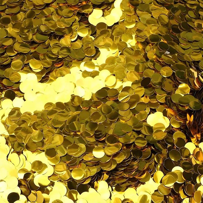 Colorful Rainbow Biodegradable Tissue Paper Confetti Circles